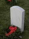 Dad's Headstone With Wreath